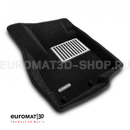 Текстильные 3D коврики Euromat3D Lux в салон для Peugeot 4008 № EM3D-003600