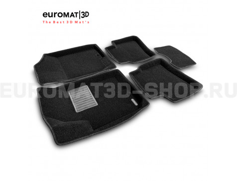 Текстильные 3D коврики Euromat3D Business в салон для Kia Ceed (2006-2012) № EMC3D-002722 Текстильные 3D коврики Euromat3D Business в салон для Kia Ceed (2006-2012) № EMC3D-002722