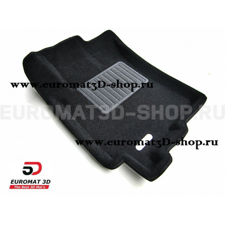 Текстильные 3D коврики Euromat3D Business в салон для Subaru Tribecca (2005-) № EMC3D-004710