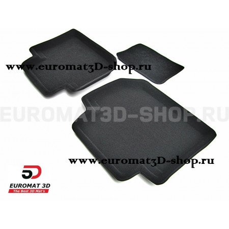 Текстильные 3D коврики Euromat3D Business в салон для Subaru Tribecca (2005-) № EMC3D-004710