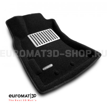 Текстильные 3D коврики Euromat3D Lux в салон для Subaru Forester (2005-2008) № EM3D-004700 Текстильные 3D коврики Euromat3D Lux в салон для Subaru Forester (2005-2008) № EM3D-004700