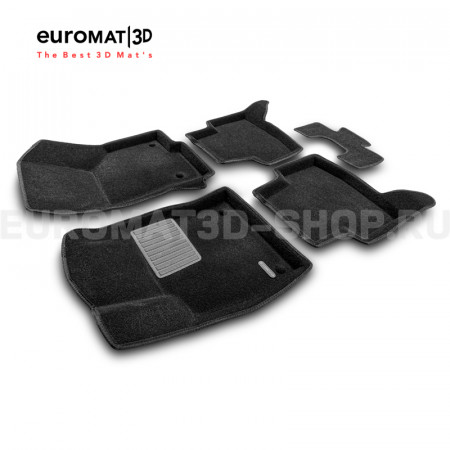 Текстильные 3D коврики Euromat3D Premium в салон для Skoda Octavia A7 (2013-2020) № EMPR3D-004507 Текстильные 3D коврики Euromat3D Premium в салон для Skoda Octavia A7 (2013-2020) № EMPR3D-004507