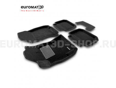 Текстильные 3D коврики Euromat3D Premium в салон для Subaru Legacy (2010-) № EMPR3D-004704 Текстильные 3D коврики Euromat3D Premium в салон для Subaru Legacy (2010-) № EMPR3D-004704
