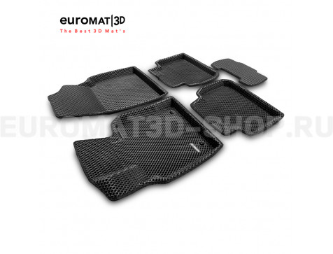 3D коврики Euromat3D EVA в салон для Lexus ES (2019-) № EM3DEVA-005101