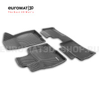 3D коврики Euromat3D EVA в салон для Jaecoo J7 (2023-) № EM3DEVA-000030