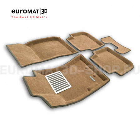 Текстильные 3D коврики Euromat3D Lux в салон для Subaru Forester (2008-2012) № EM3D-004701R Коричневые Текстильные 3D коврики Euromat3D Lux в салон для Subaru Forester (2008-2012) № EM3D-004701R Коричневые